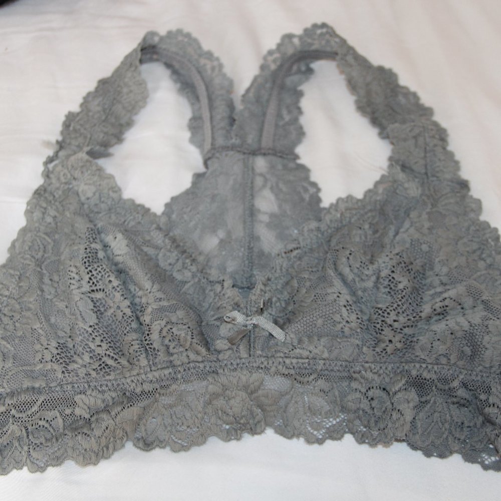 Large Gray Bralet